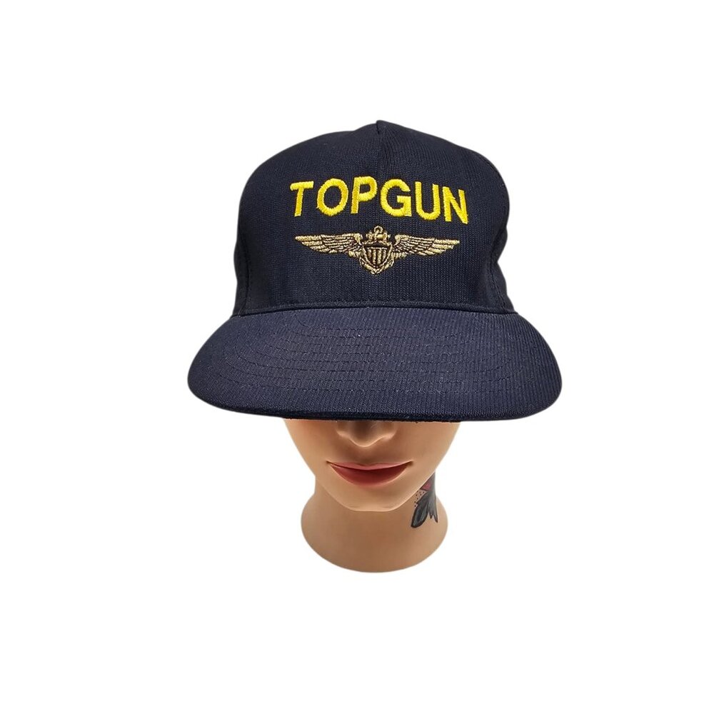 TOP GUN blue Snapback Hat